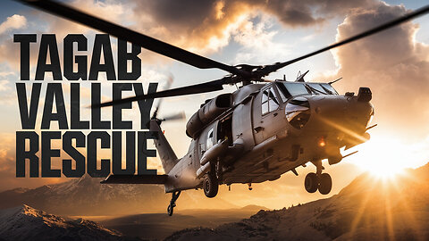 Apache Helicopter TAKES ON Tagab Valley Rescue Mission