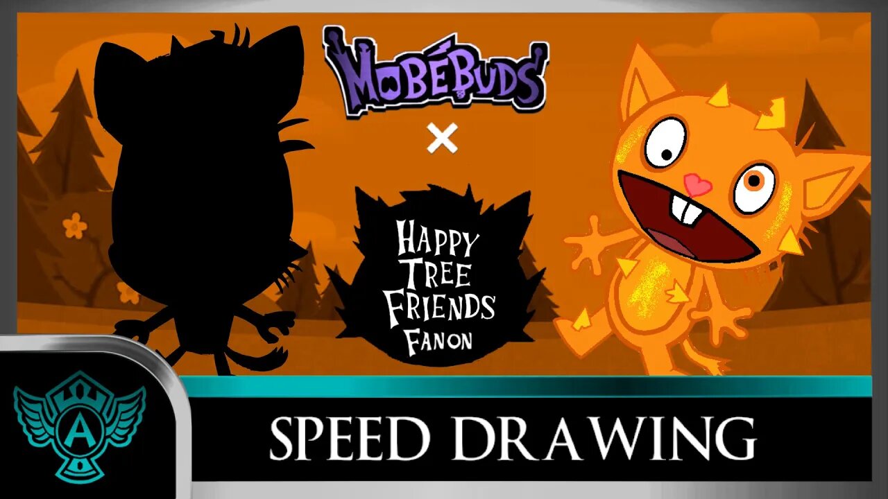 Speed Drawing: Happy Tree Friends Fanon - Ritos | Mobebuds Style