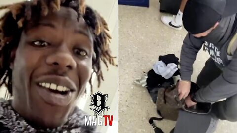 Jackboy Get Searched By "DEA" While Walking Through Airport! 👮🏾‍♂️