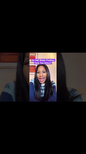 Do Salt Water Flushes Help You Detox? 💦 #shorts