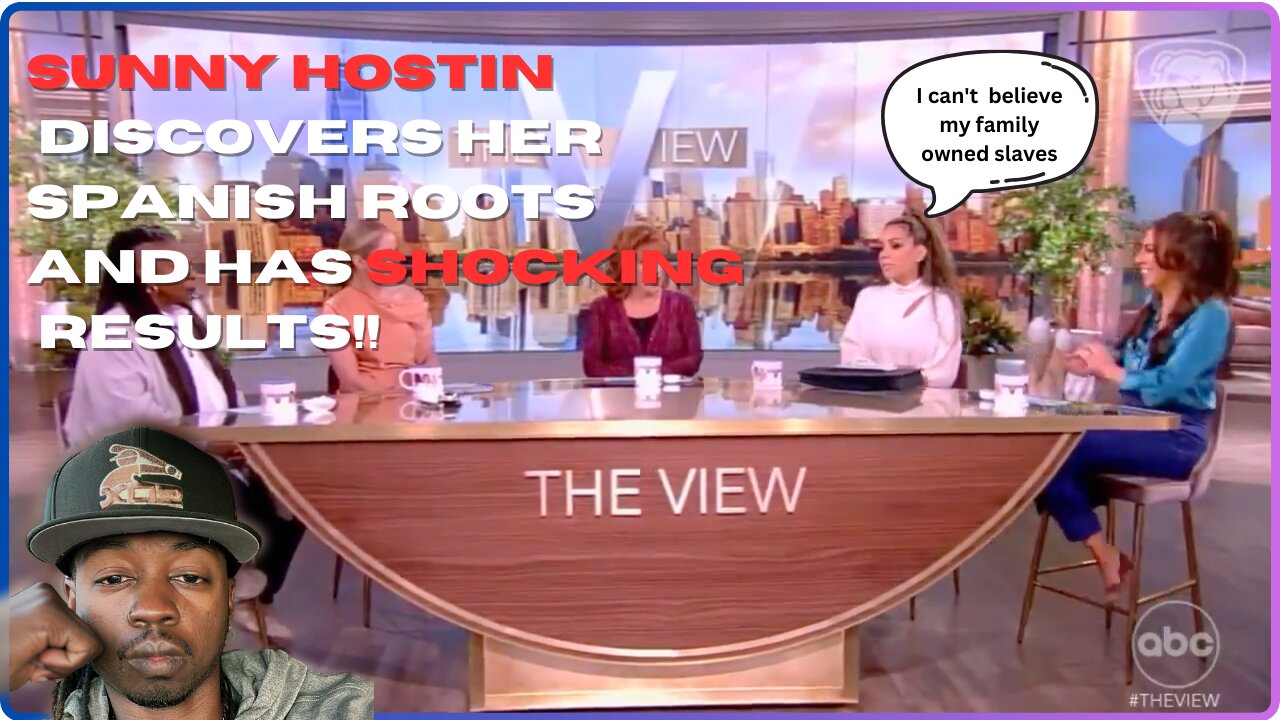 Sunny Hostin of The View discovers that she is a descendant of Spanish slave owners (WOW)