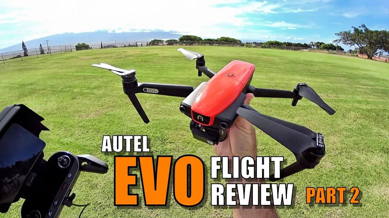 AUTEL EVO Review - Flight Test Part 2 In-Depth [Waypoints, Cam Zoom, RTH Accuracy]