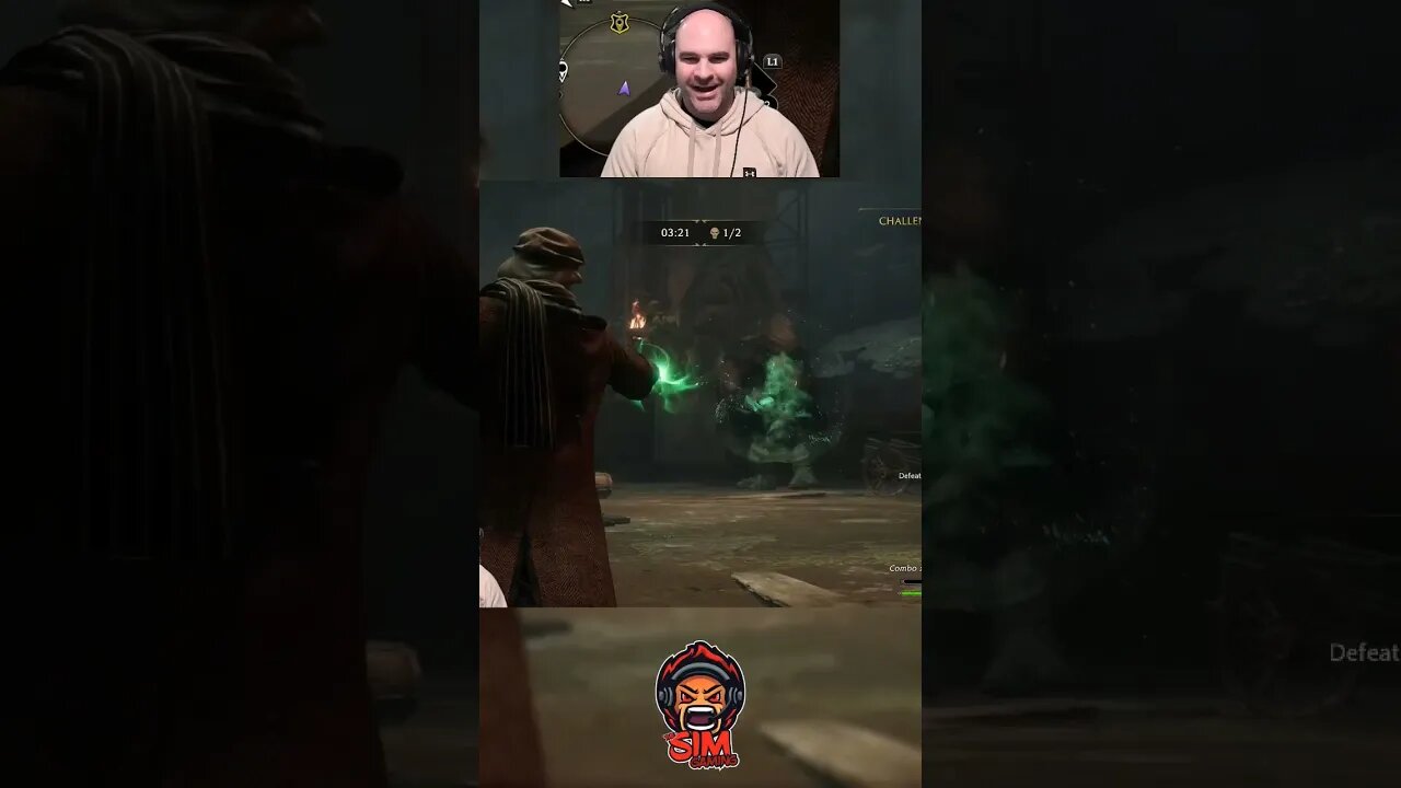 Insta Kill Man #gamer #gaming #videogames #clip #clips #gameplay #hogwartslegacy #playstation #xbox