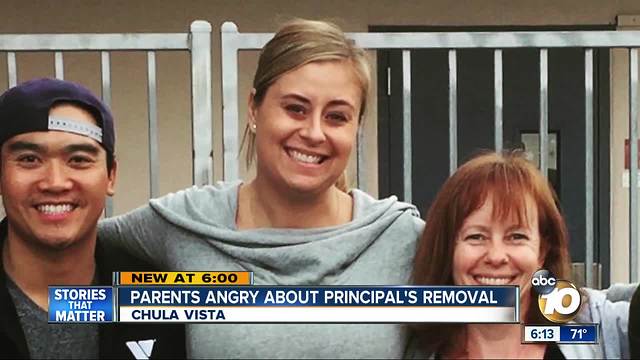 Parents angry about principal's removal