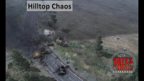 [Expanded Conquest Mod] Hilltop Chaos as Artillery Rounds are Exchanged l Gates of Hell: Ostfront