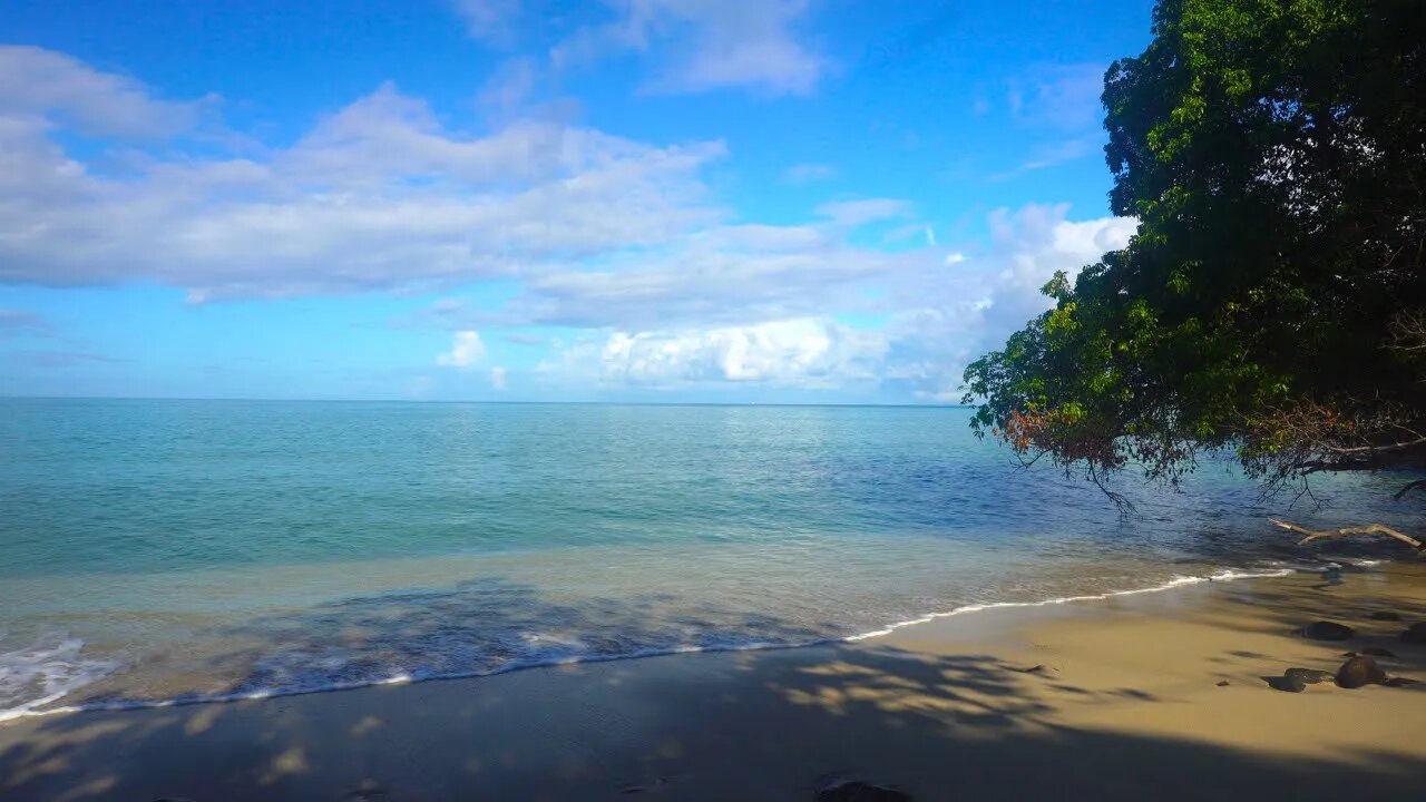 Ocean Waves Sounds + A Beautful Horizon = Bliss | Nature ASMR | 4K UHD