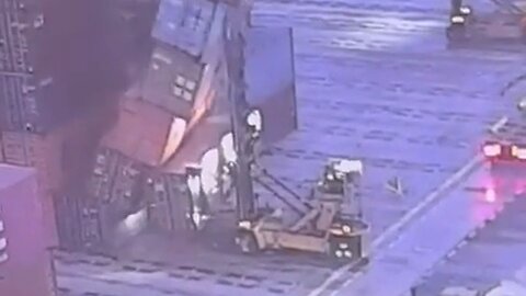 Somehow, This Forklift Operator Survived This