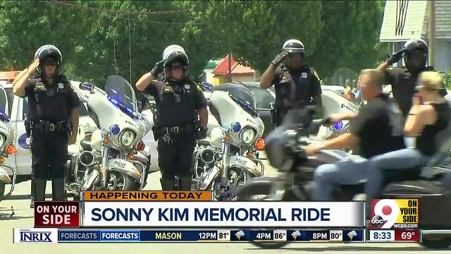 The annual Sonny Kim Memorial Ride celebrates the life and service of Ofc. Kim.