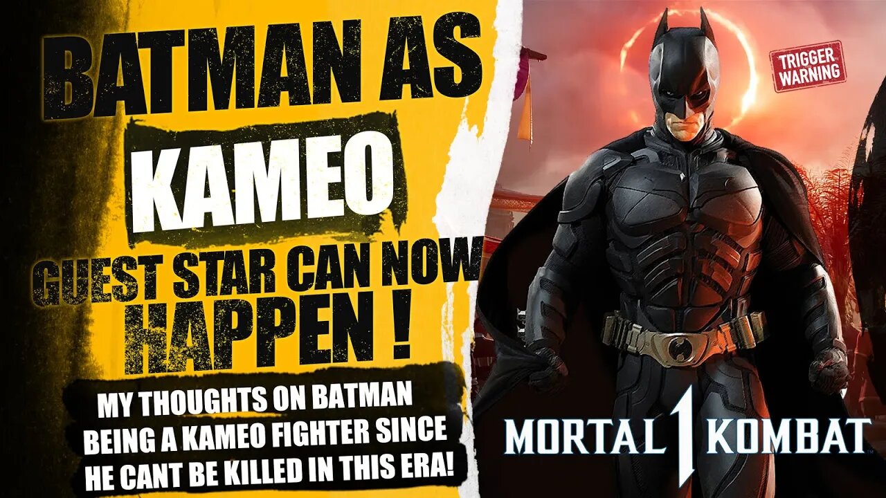 Mortal Kombat 1: Batman Will Appear As DLC Because Of This Reason