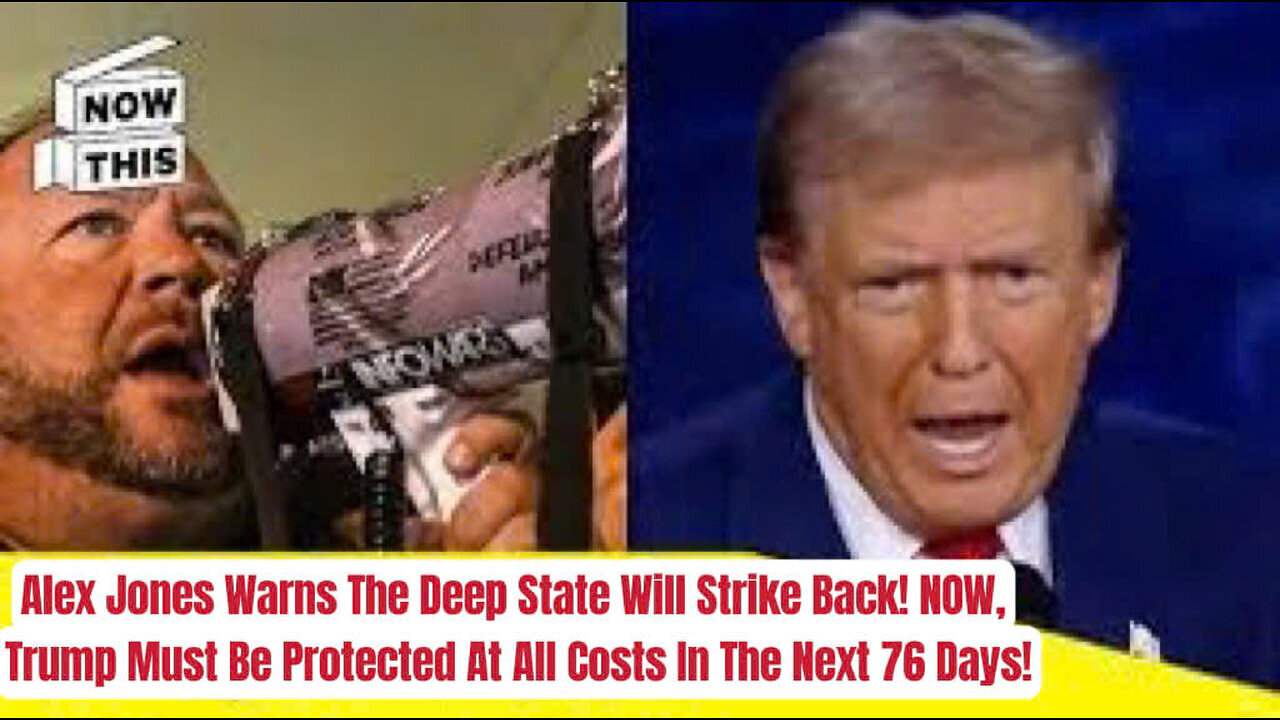 Warns The Deep State Will Strike Back! NOW, Trump Must Be Protected At All Costs In The Next 76 Days