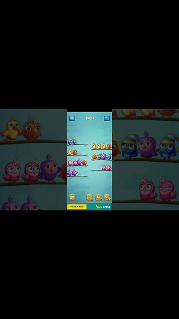 Bird Sort Puzzle - Level 9