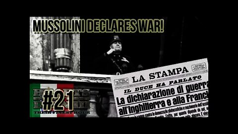 Hearts of Iron 3: Black ICE 9 - 21 (Italy) Mussolini Declares War!