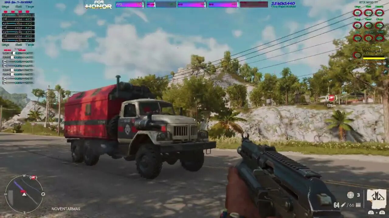 RTX 3070Ti Far Cry 6 HDR PC Gameplay DXR No stutters