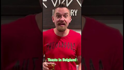 Toasts in Belgium! Beligium inspired MEAD coming Saturday! #mead #belgium