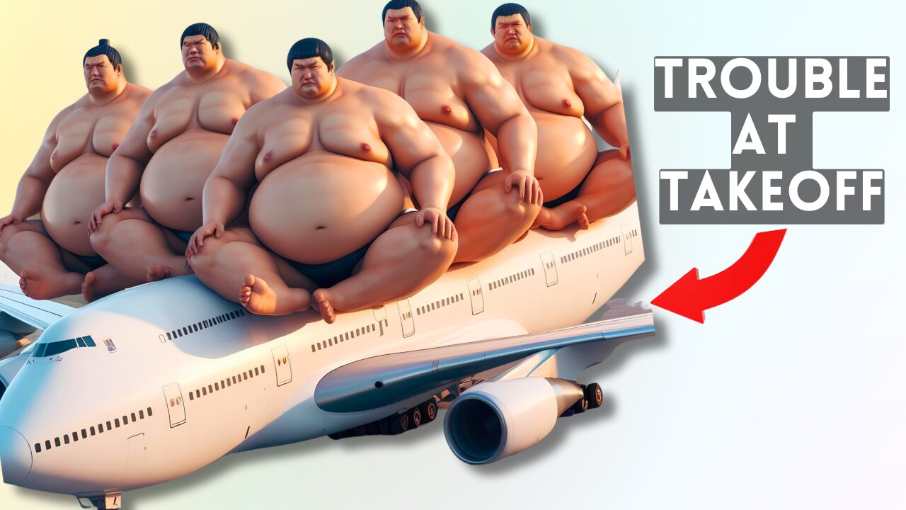 Sumo wrestlers booked on same flight make plane too heavy to take off - Unexpected Flight Risk