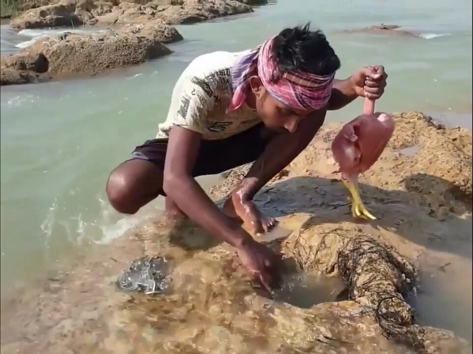 Unbelievable Fishing Technique