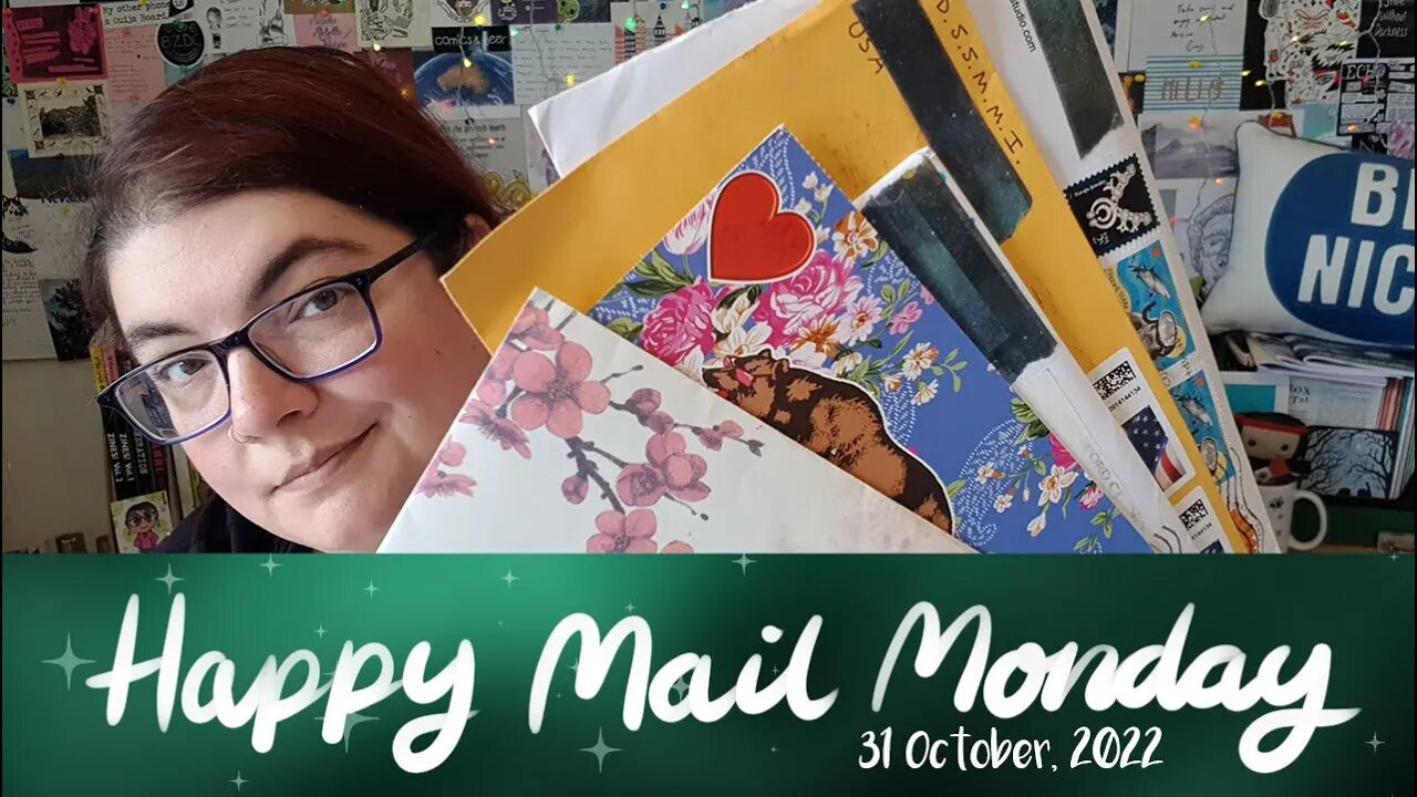 Happy Mail Monday – Cat In-purr-uptions Edition