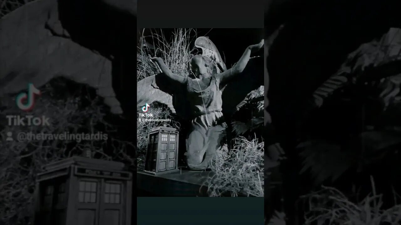 #TARDIS VS #WEEPINGANGEL 🎃 #HALLOWEEN #HHN31 #HALLOWEENHORRORNIGHTS #HHN #DOCTORWHO #SHORTS