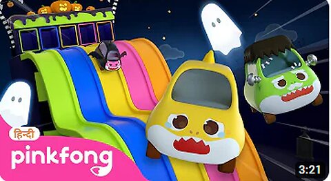 Baby Shark Halloween Slides🎃👻🎃🎃 👻👻- pinkfong