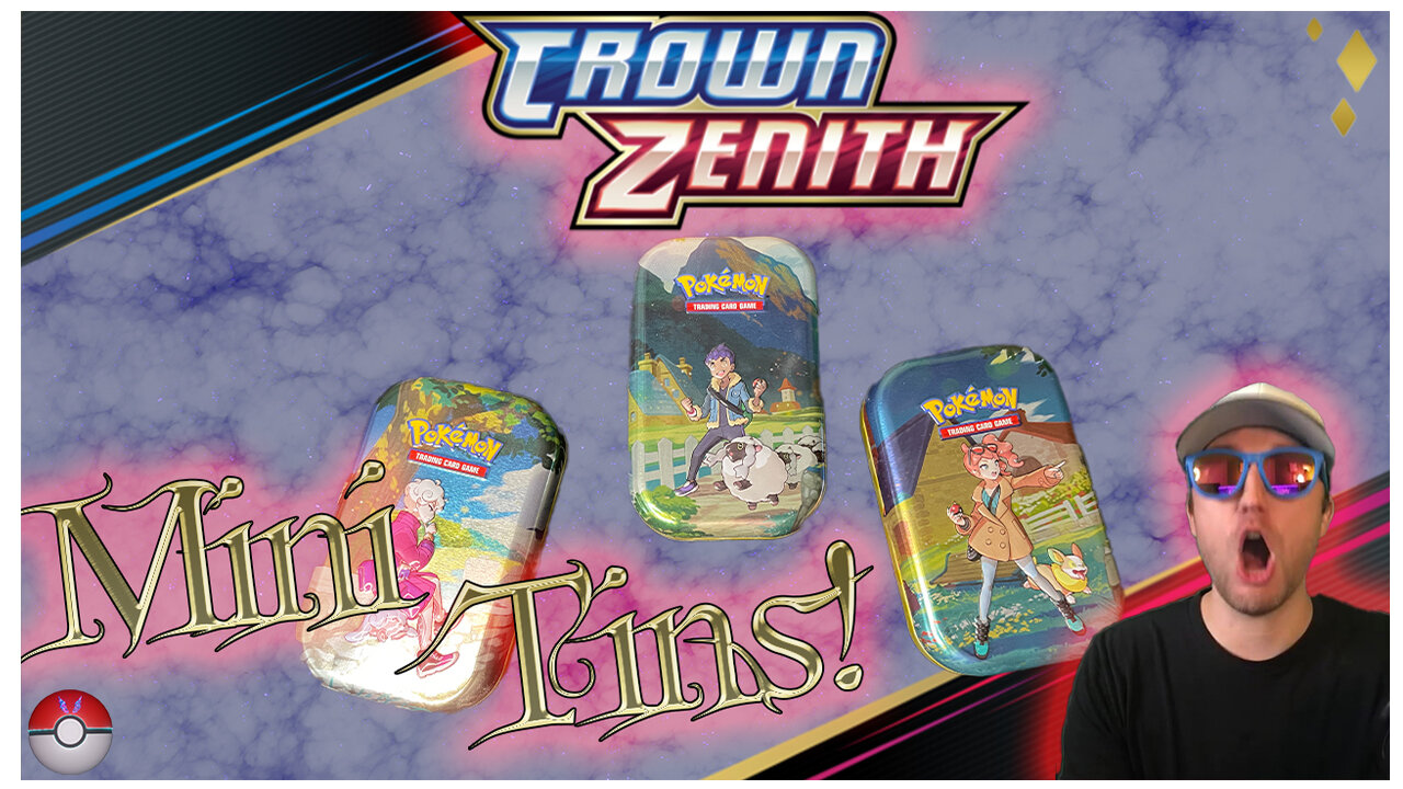 Unboxing Crown Zenith Mini Tins – Epic Pokémon Pulls Inside! 🎉✨