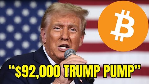 “Trump Election Victory Will Pump Bitcoin to $92,000”