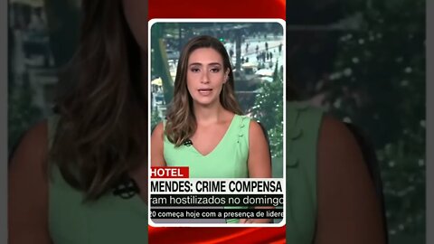 Mulher questiona Gilmar Mendes se crime compensa no Brasil | @SHORTS CNN