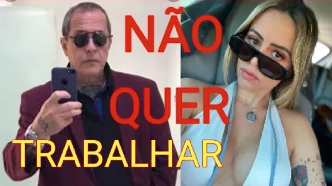 ARMANDO ESCUDERO FALA QUE FILHA NÃO QUER TRABALHAR