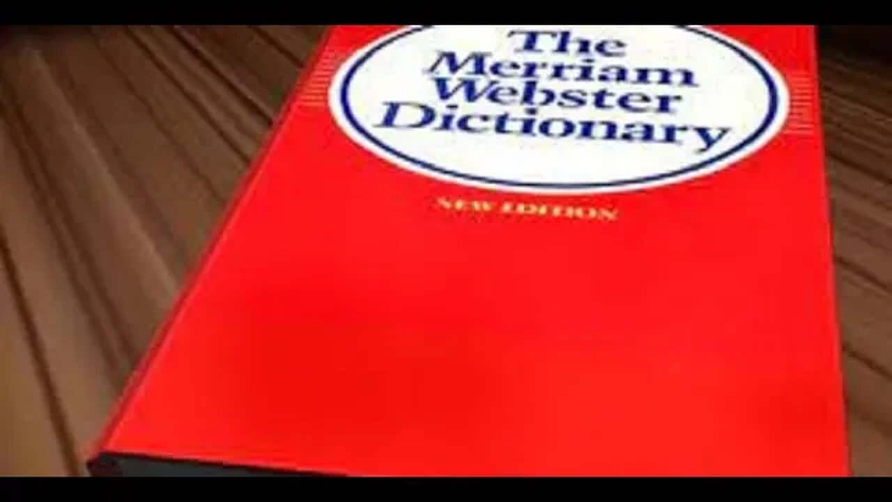 Man Sentenced Over Dispute with Merriam-Webster Dictionary Definitions