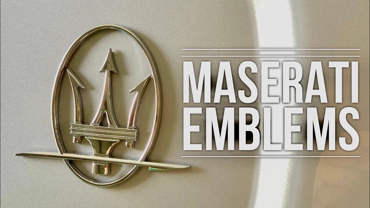Adding Trident Emblems to my Maserati Gransport 4200