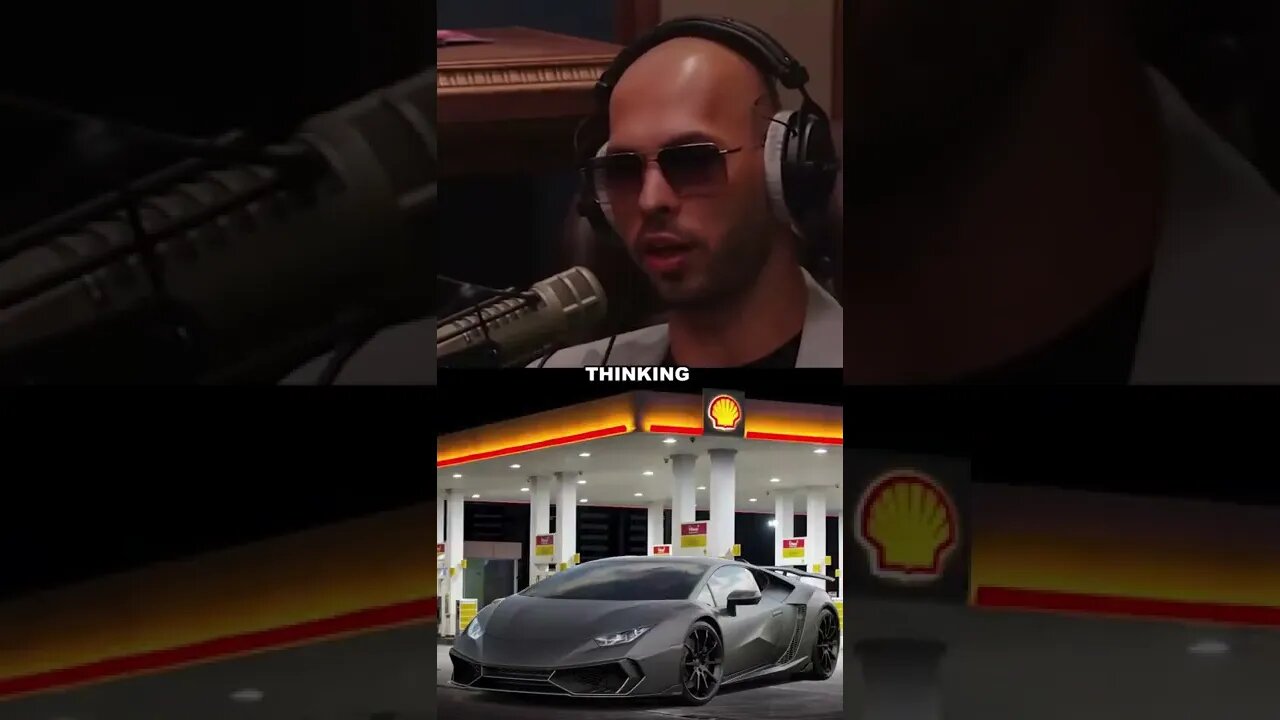 LAMBO AT GAS STATION