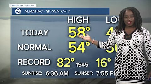 7 First Alert Forecast 5 p.m. Update, April 13