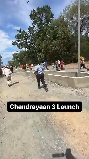 Launching of chandrayan 3
