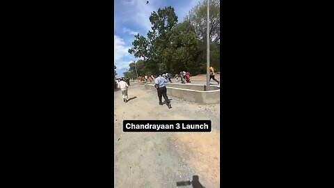 Launching of chandrayan 3