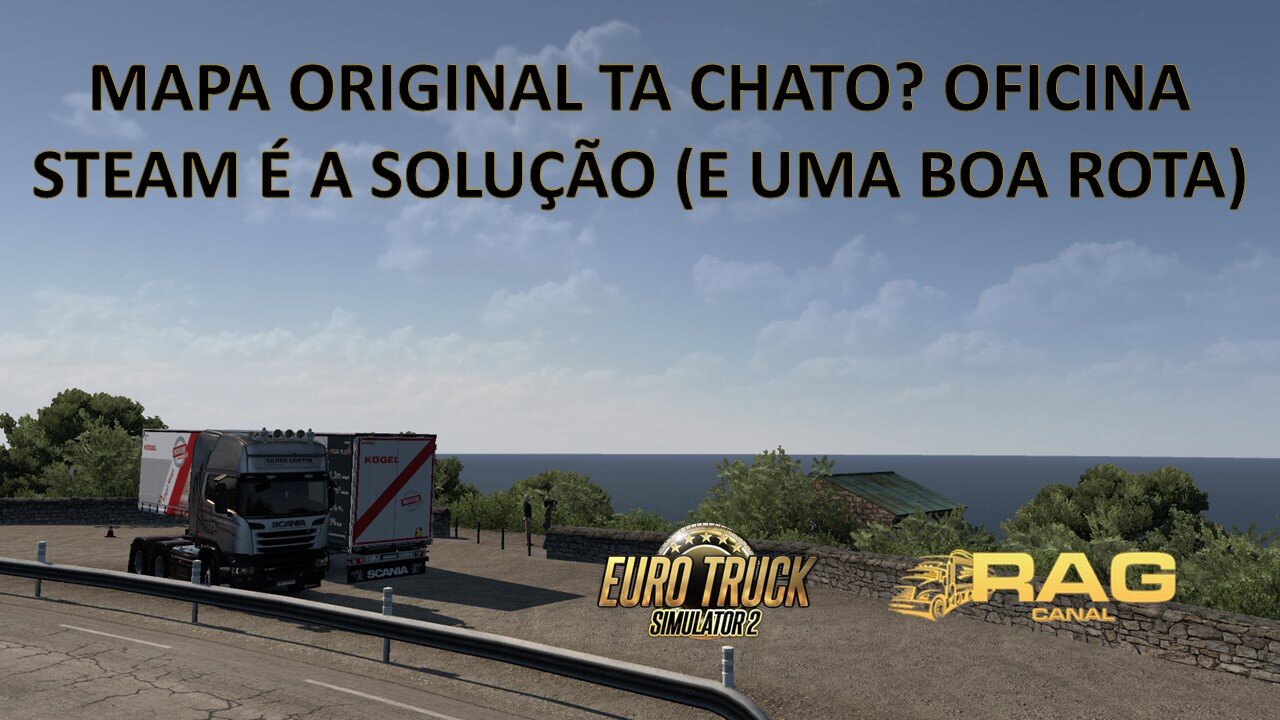 Mapa Original Chato? Oficina Steam é a Solução (E uma boa Rota)