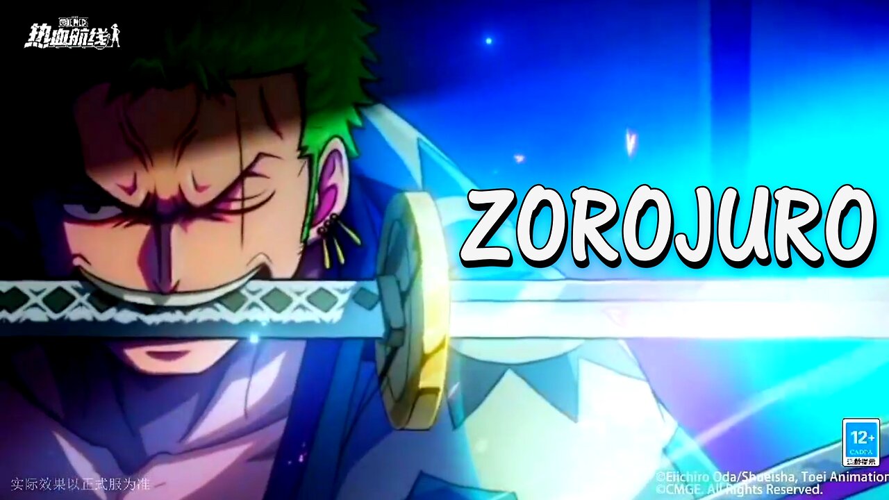 ZOROJURO Teaser One Piece Fighting Path