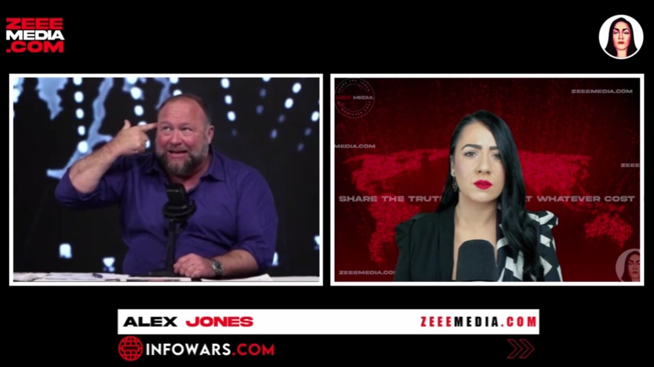 EXCLUSIVE INTERVIEW: The Real Alex Jones with Maria Zeee