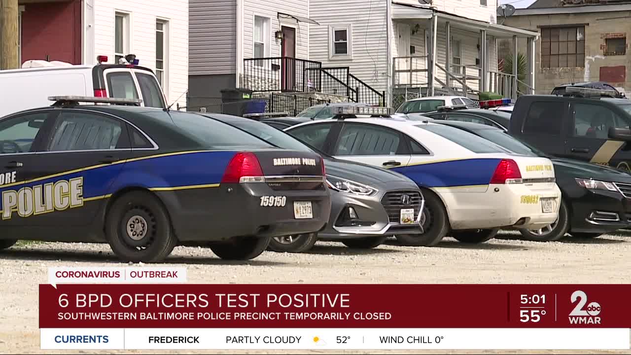 6 BPD officers test positive