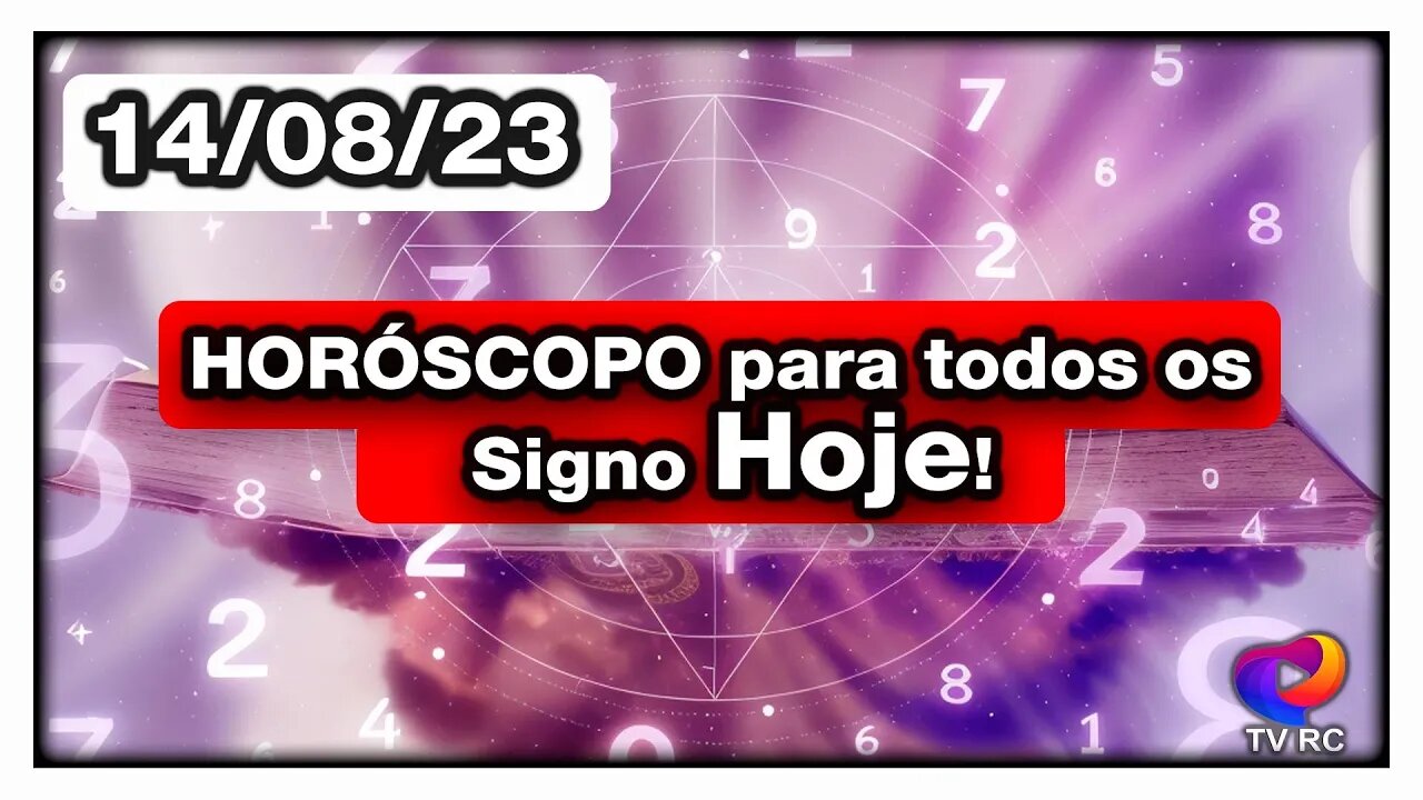 #HORÓSCOPO DO DIA - SEGUNDA 14 DE AGOSTO - PREVISÕES TODOS OS #SIGNOS | 𝑫𝒊𝒓𝒄𝒆 𝑨𝒍𝒗𝒆𝒔