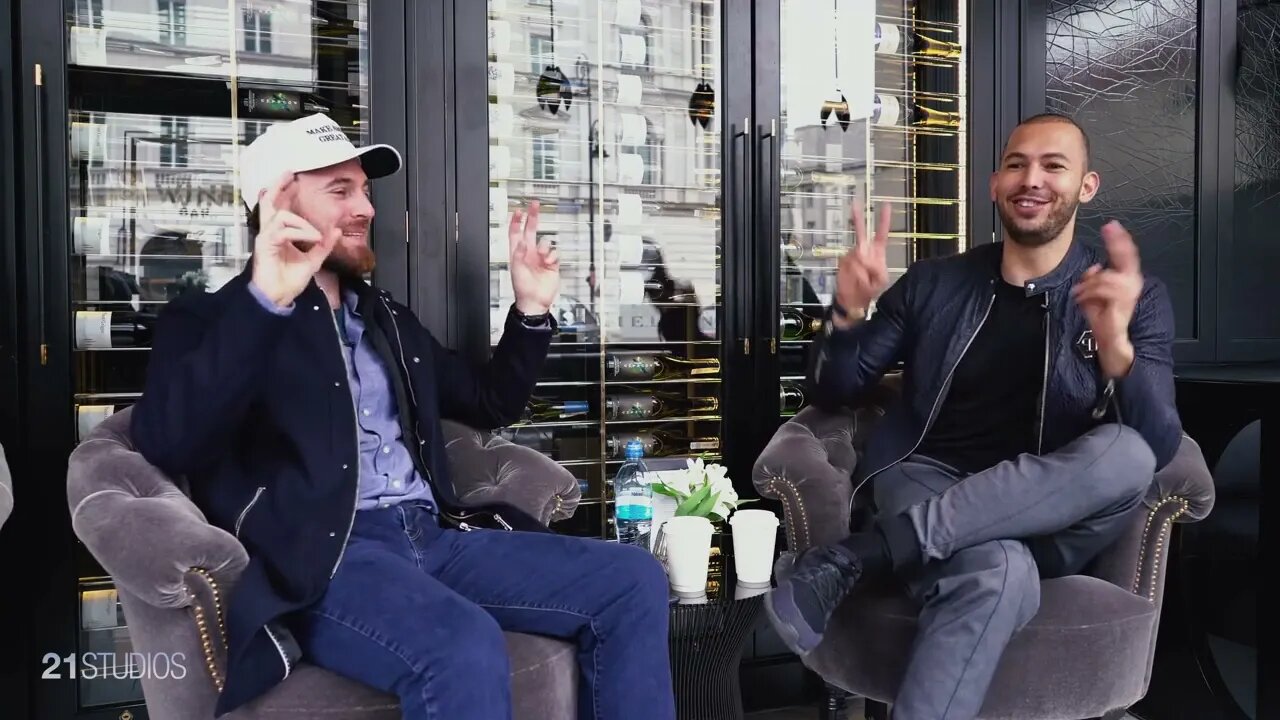 a Conversation with Cobra Tate in Warsaw....(TRW LINK IN BIO)!!!