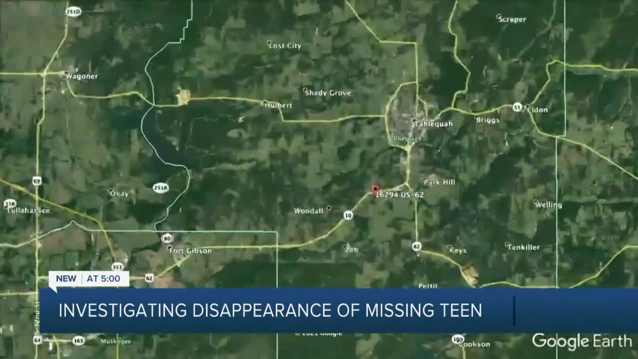 Cherokee County Sheriff's Office Investigating disappearance of missing teen