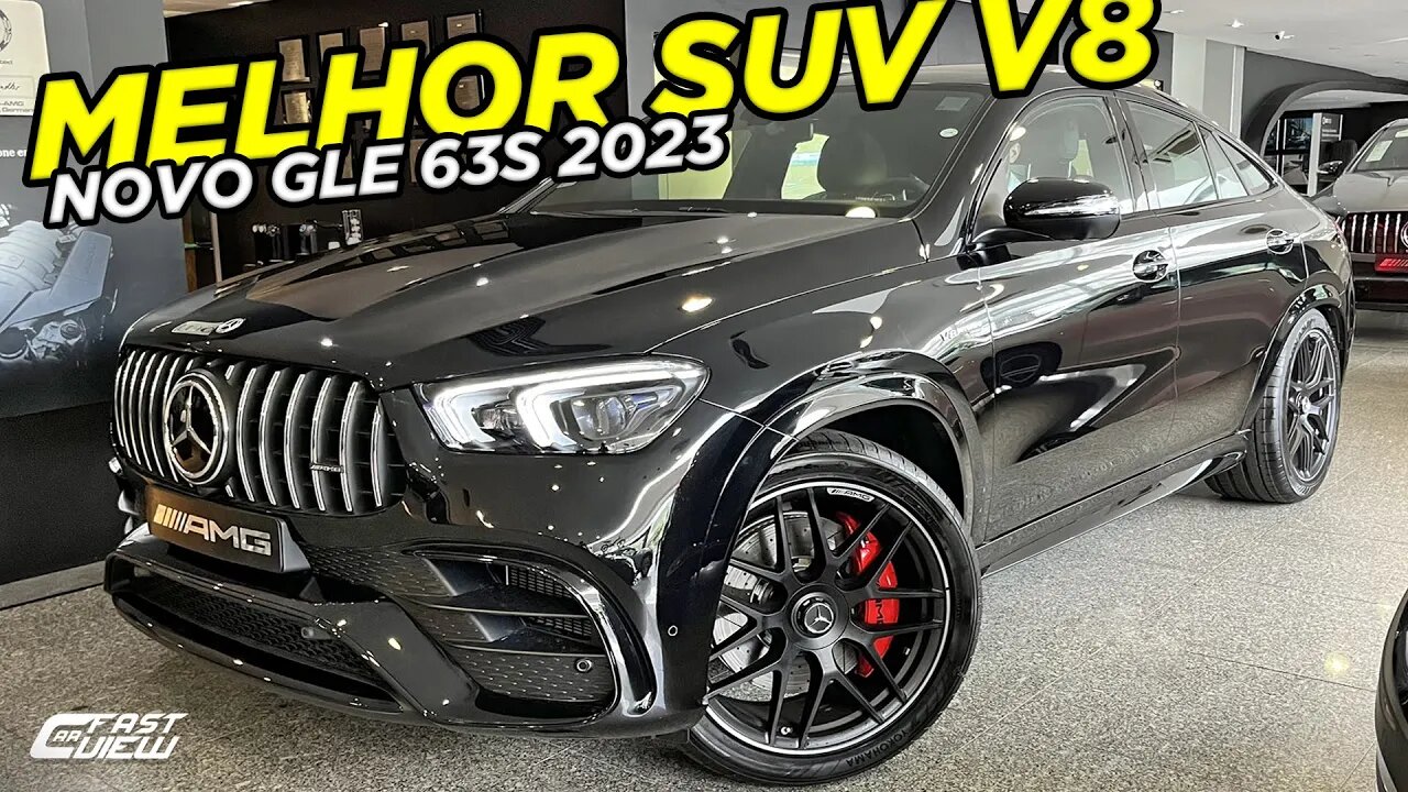 NOVO MERCEDES AMG GLE 63 S COUPE 2023 SUV V8 INSANO NÃO DÁ CHANCES PARA BMW X6M E AUDI RSQ8?