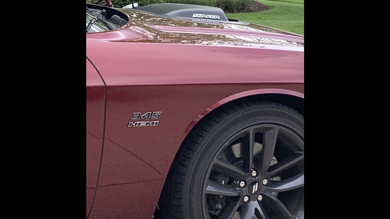 Installing 345 Badges - Dodge Challenger or Charger