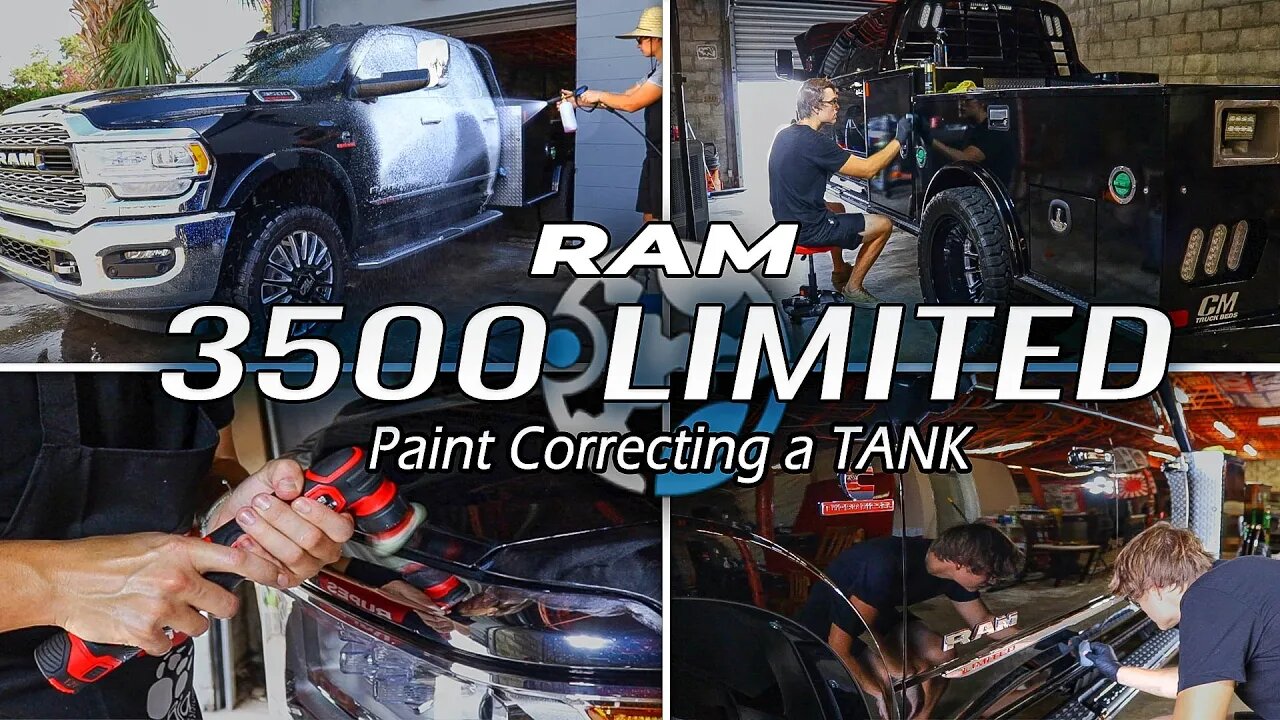 Ram 3500 Limited | An ABOSOLUTE TANK | Correcting & Protecting, Getting this Toy Puller to GLOSS!