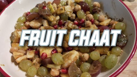 FRUIT SALAD WITH A TWIST. FRUIT CHAAT RECIPE