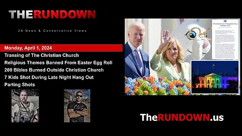 #689 - 2024 Easter Weekend Marked with Non-Stop Attacks on the Christian Faith