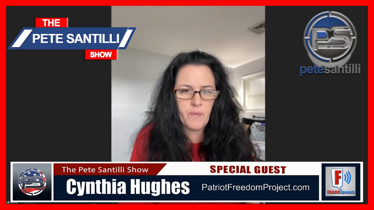 Cynthia Hughes Joins Pete Santilli to Provide Updates on J6 Political Prisoners Oct. 13, 2021
