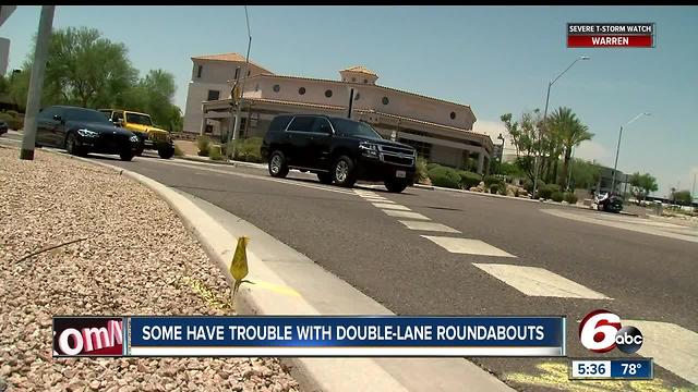 Study: Driving in 2-lane roundabouts raises crash rate