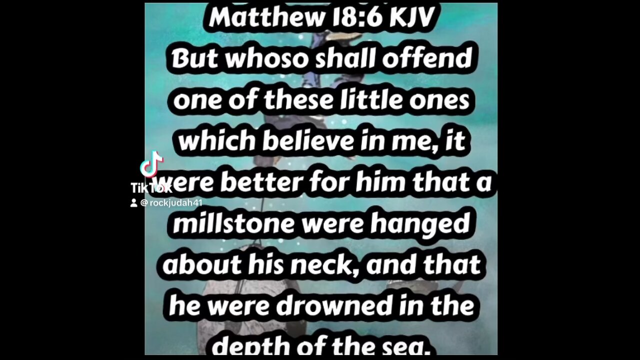 Don’t offend, the lords little ones 