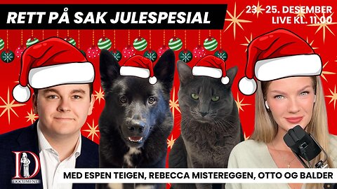 Rett på sak julespesial: Lille julaften 23. desember kl. 11 | LIVE