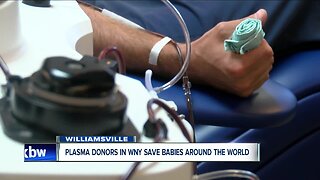 Plasma donors in Western New York save babies around the world
